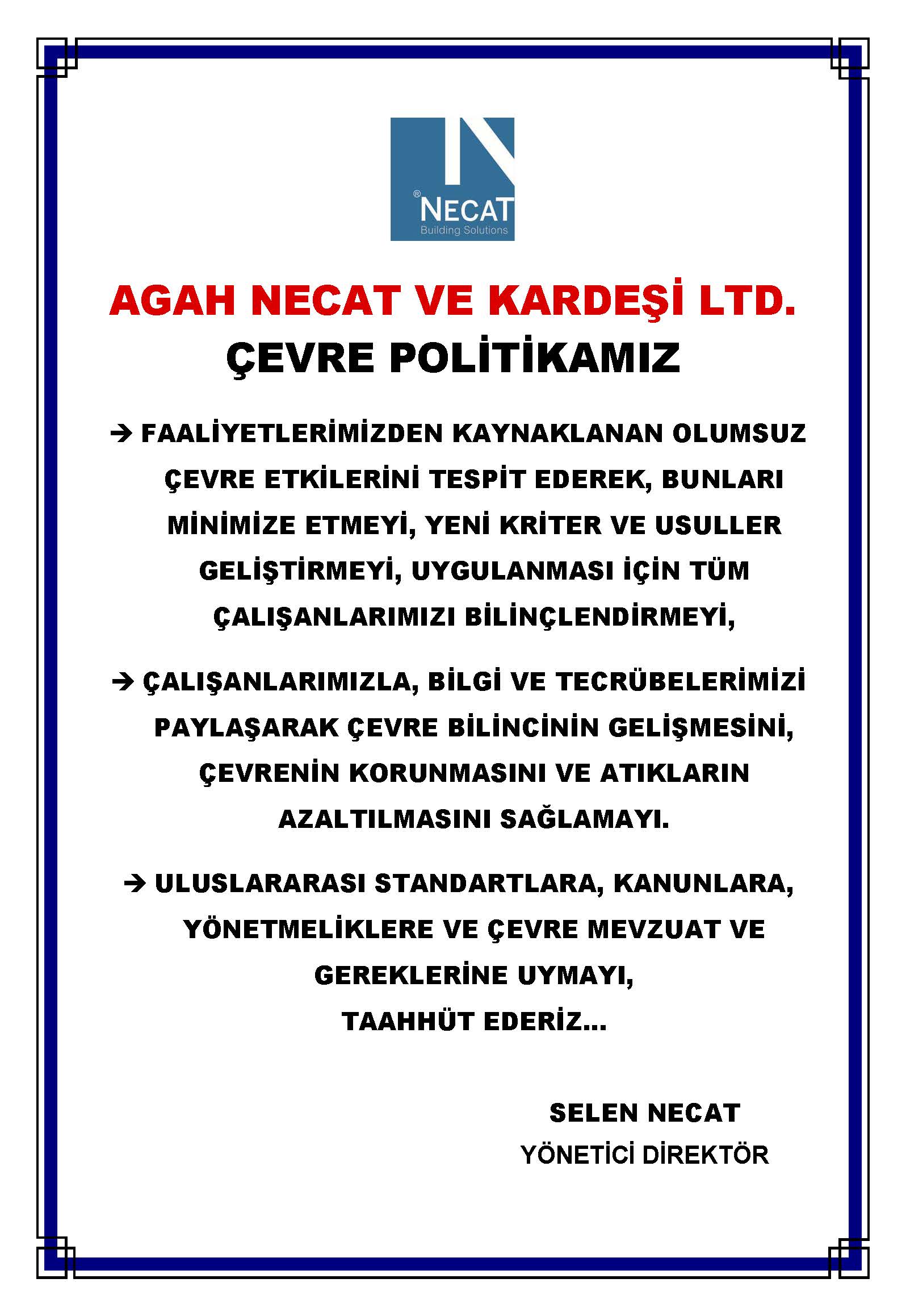 ÇEVRE POLİTİKASI TR